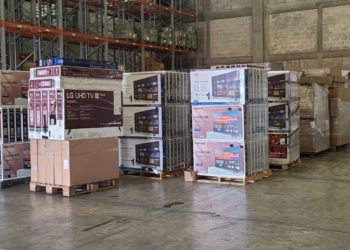 DGA: Tecnología de Rayos X en Haina detecta millonario contrabando de televisores a un mes de su implementación