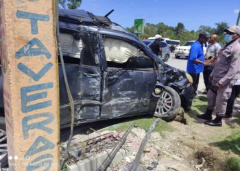 Mueren padre e hijo en accidente de tránsito en Verón, Punta Cana