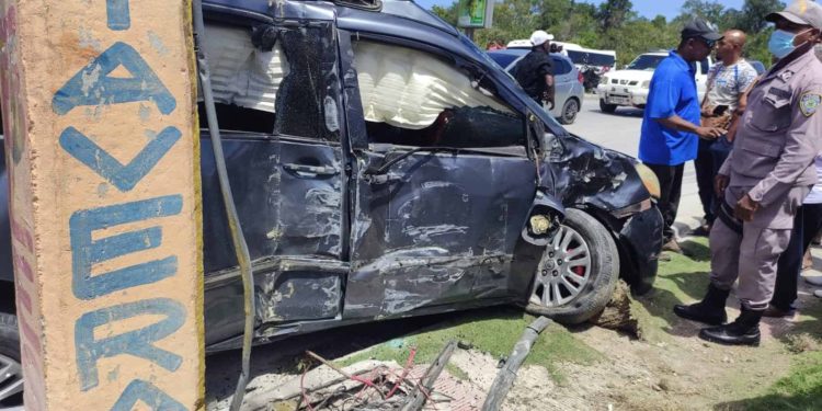 Mueren padre e hijo en accidente de tránsito en Verón, Punta Cana