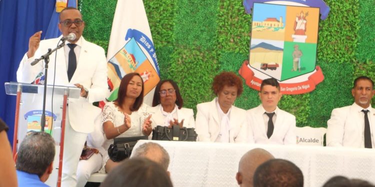 Jorge Carela destaca transparencia en manejo fondos Alcaldía de Nigua; construirá mercado y matadero municipal