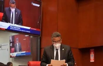 Senador Felix Bautista se opone a explotación minera en San Juan