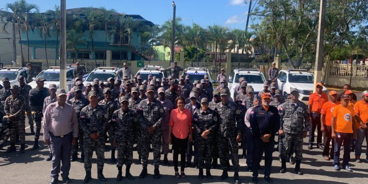 Autoridades de Monte Plata lanzan » Operativo Semana Conciencia por la Vida 2022 «