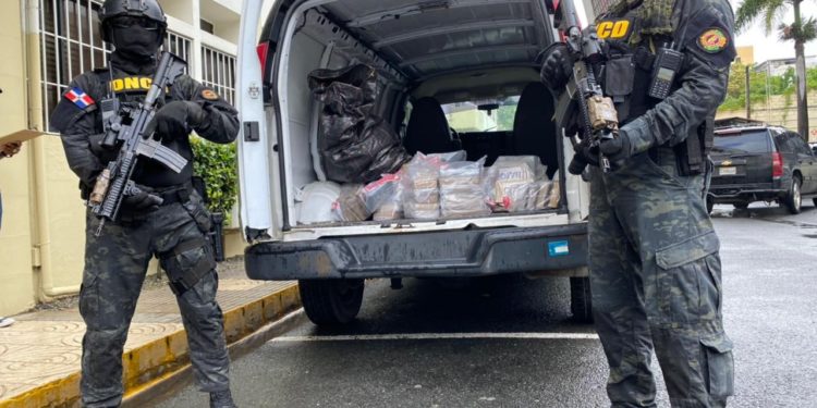 DNCD frustra envío de 140 paquetes presumiblemente cocaína a Bélgica