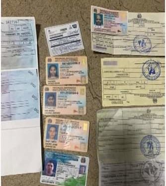PN desmantela centro falsificaba cédulas, licencias y matrículas de conducir; apresan siete personas y ocupan maquinarias