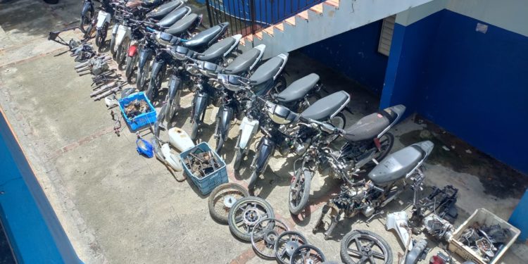 Policía Nacional detiene cabecillas de red dedicada al robo de motocicletas en La Romana