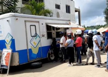 INTRANT y Ayuntamiento de Yamasá realizan operativo de regularización de motocicletas