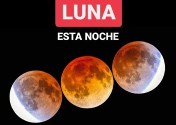 Dominicanos podrán disfrutar esta noche del primer eclipse total de la Luna y superluna del año