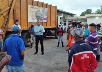 Manuel Pantalio ha mejorado el salario de los obreros de limpieza en más de un 25% Bayaguana