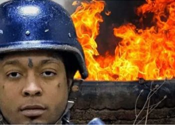 Queman gomas en Pantoja pidiendo libertad de Rochy RD