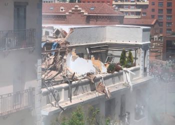 Al menos 18 heridos y dos desaparecidos en Madrid por explosión en un edificio