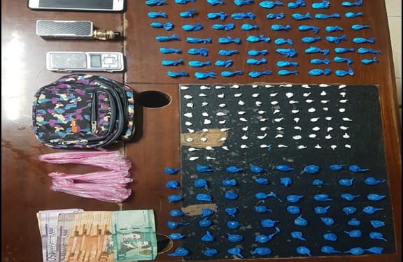 Apresan hombre en Valverde con 209 porciones presunta cocaína, marihuana y crack