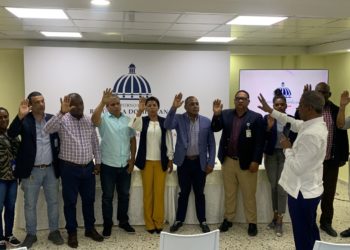 Director nacional de Medios juramenta voceros del Gobierno en Monte Plata; resalta inversión en esta provincia