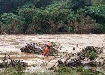 Dos muertos al ser arrastrados por desbordamiento del río Camú en La Vega