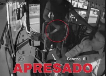 Policía captura hombre captado en video asaltando chofer de autobús en movimiento en corredor Charles de Gaulle