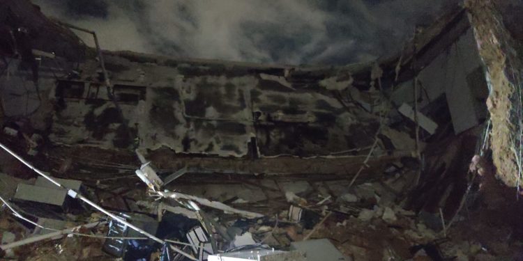 Se derrumba techo del CODIA