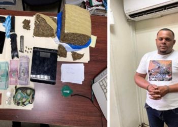 DINTEL y MP apresan hombre con droga, armas de fuego ilegales y dinero efectivo