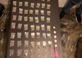 Desmantelan puntos, ocupan 165 porciones presunta droga y apresan tres personas en Línea Noroeste