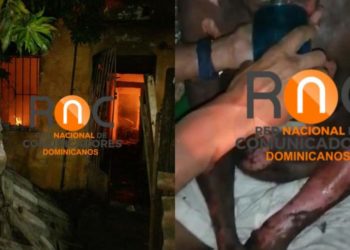 Sacan hombre de su casa con quemaduras en distintas partes del cuerpo tras incendiarse su vivienda en La Romana