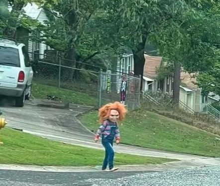 Un niño disfrazado de Chucky aterra a sus vecinos en Alabama