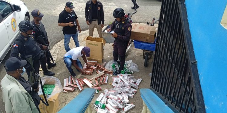 Ocupan cigarrillos y medicamentos durante allanamientos en Sábana Grande de Boyá