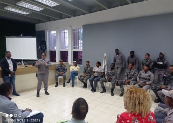 Policía Nacional y Comité de los Derechos Humanos en Monte Plata reafirman trabajo por el bienestar de la provincia