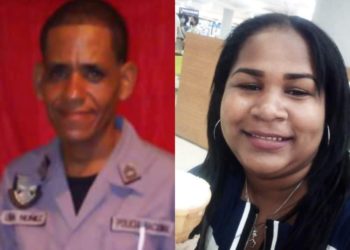 Teniente de la policía mata su esposa y luego se suicida en Los Alcarrizos.