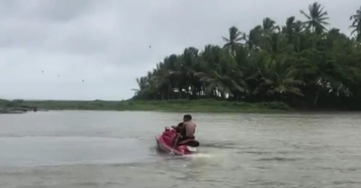 Continúa búsqueda de joven ahogado en el Río Boba, Nagua