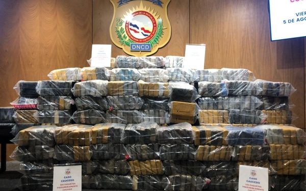 DNCD frustra envío de 594 paquetes presumiblemente cocaína a Bélgica