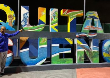 Antonio Brito deja inaugurado impresionante parador fotográfico a la entrada de Quita Sueño