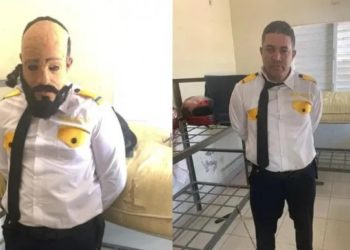 Apresan hombre intentó atracar con una máscara negocio de préstamos en Moca