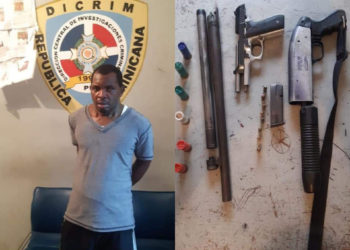 Apresan en Haina hombre que alquilo arma de fuego para cometer robo en cajero bancario
