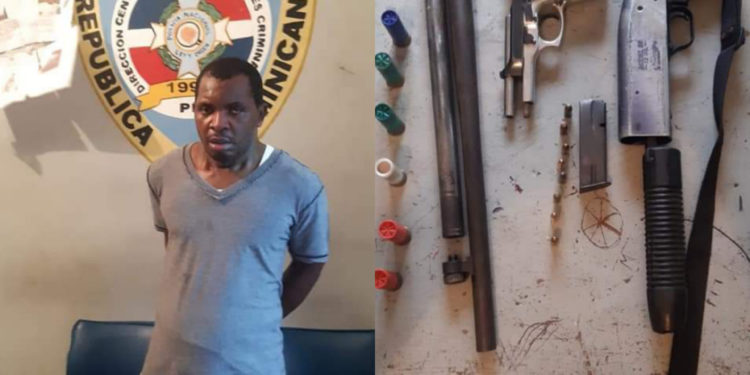 Apresan en Haina hombre que alquilo arma de fuego para cometer robo en cajero bancario