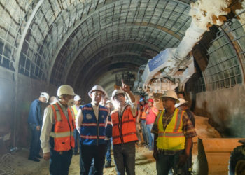 OPRET informa sobre los nuevos avances en proyecto del Metro hacia Los Alcarrizos; proceso de tunelación sobrepasa los 100 metros