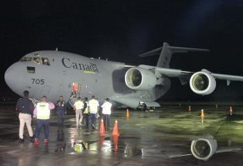 Llega avión de Canadá con tuneladora especial para rescatar a mineros en Cerro Maimón