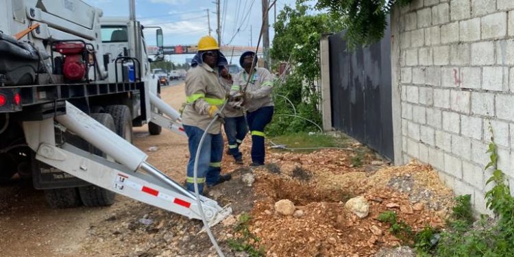 ETED trabajará este sábado en ampliación de redes en Boca Chica