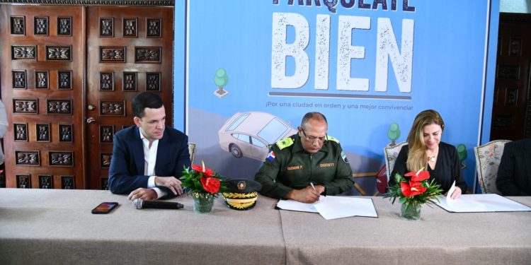 ADN e Intrant disponen medida “Parquéate Bien” en el D.N.