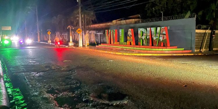 Villa Riva sin energía eléctrica tras el paso del huracán Fiona