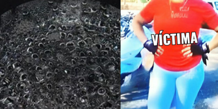 Mujer lanza olla de agua caliente a otra en Las Carmelitas