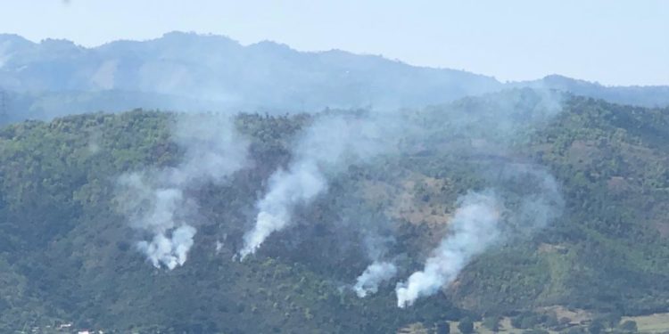 Homero Figueroa informa incendio forestal que afectaba Parque Nacional Valle Nuevo está controlado