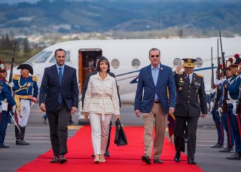 Presidente Abinader llega a Ecuador para la VI Reunión de la Alianza para el Desarrollo en Democracia (ADD)