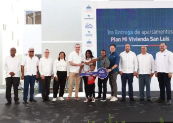 Presidente Abinader entrega 500 nuevos apartamentos en primera etapa del proyecto «Mi Vivienda Feliz» en San Luis