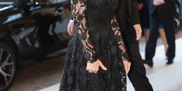 Presidente Abinader y primera dama asisten a recepción ofrecida por los Reyes de Inglaterra