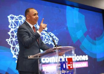 Presidente Indotel durante su discurso de rendición de cuentas destaca avances de la conectividad en la República Dominicana