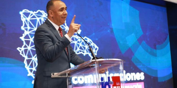 Presidente Indotel durante su discurso de rendición de cuentas destaca avances de la conectividad en la República Dominicana