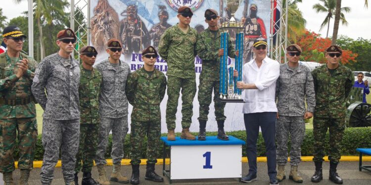 Presidente Abinader encabeza clausura de Competencia “Fuerzas Comando 2023”