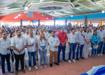 Juventud del PRM juramenta a cientos de jóvenes en la provincia San José de Ocoa