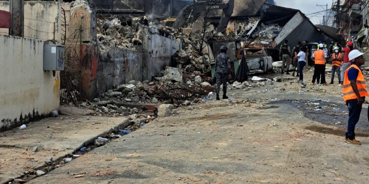 Presidente Abinader declara duelo nacional este 17 de agosto por víctimas de explosión en San Cristóbal