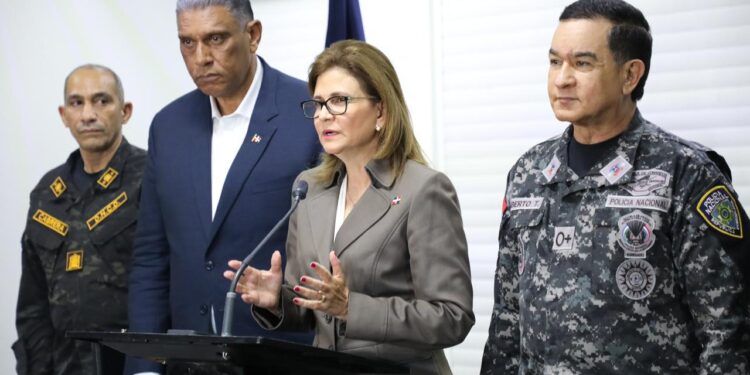 Vicepresidenta destaca reducción de homicidios de un 11.7% a un 9.5% en provincias Santiago, Puerto Plata, La Vega, Duarte y Espaillat