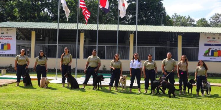 Agricultura y OIRSA inauguran primer Curso de Entrenamiento de Unidades Caninas