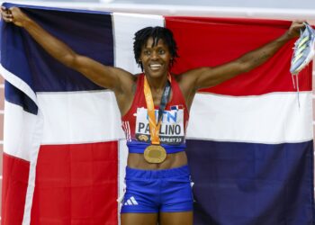 Marileidy Paulino agradece al presidente Abinader su apoyo al deporte dominicano